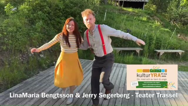 På lördag är det LinaMarie Bengtsson och Jerry Segerberg från Teater Trassel som leder Kulturyran som konferencierer på scenen i Tivoliparken! 🧡🎉 24 maj bjuder på en heldag i kulturens tecken för barn och unga, såklart med fri entré. 

Se hela programmet med över 50(!) programpunkter på 
👉 visitkristianstad.se.
@kristianstadskommun @teatertrassel